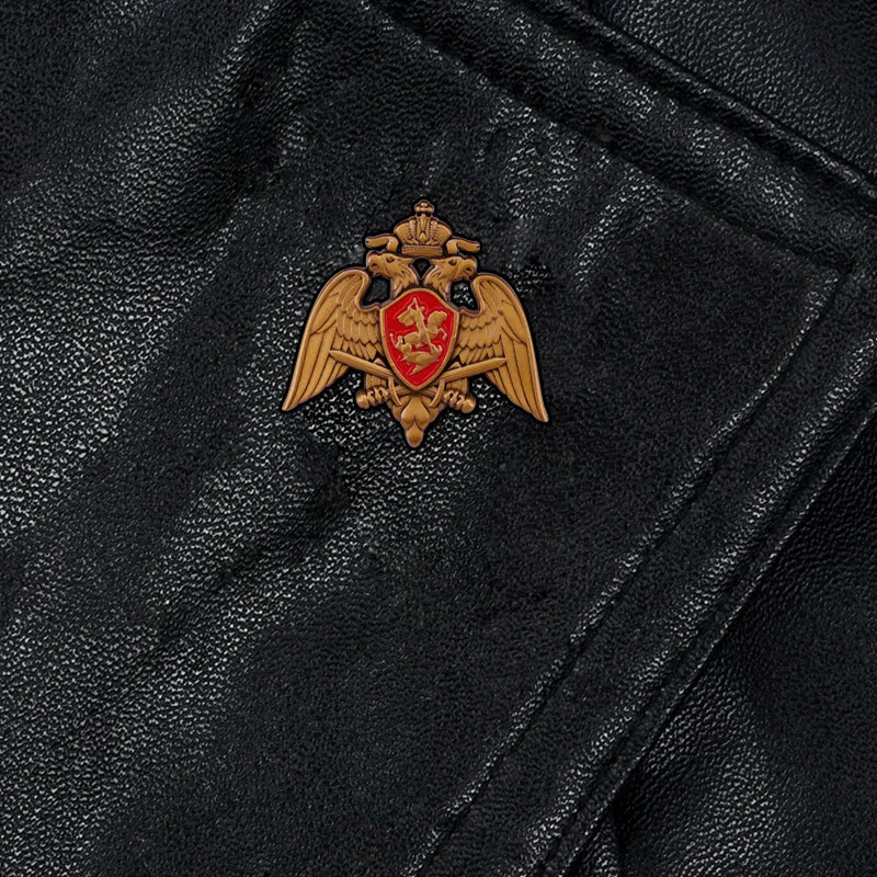 Высококачественный металлический материал, русский орел, ретро, металлический значок в стиле милитари, брошь, металлическая брошь, сувенир, отличная коллекция (art.: 3920cfe2b89cf) - 3920cfe2b89cf