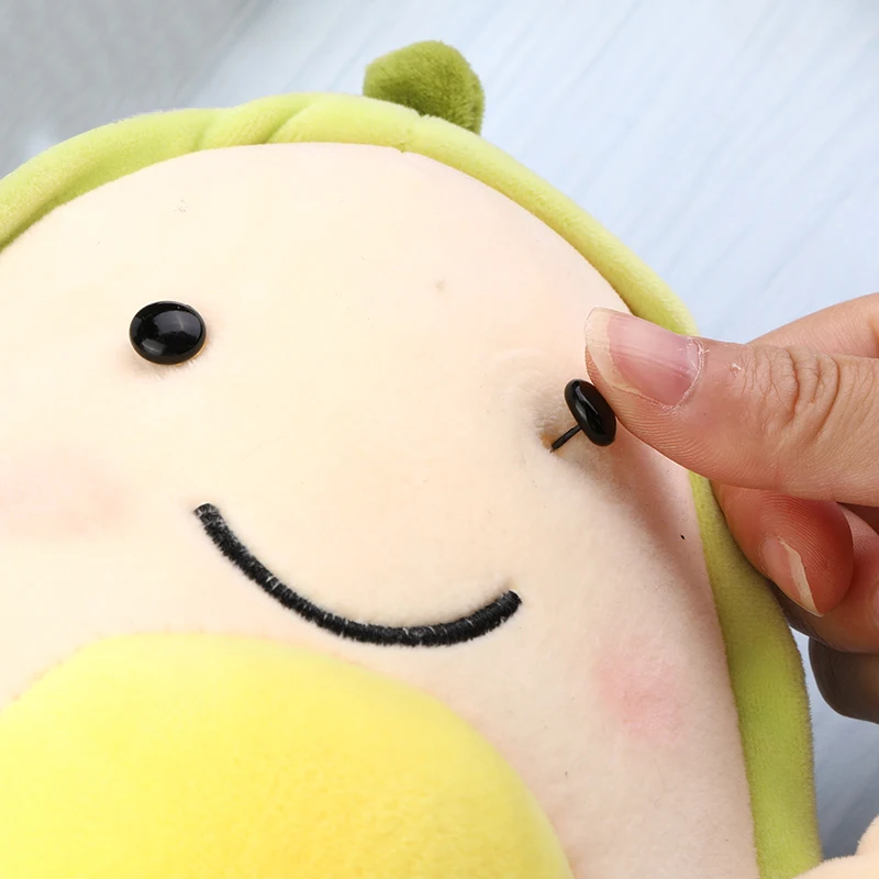 100 пар пластиковые Глазные яблоки для игрушек 3-10 мм