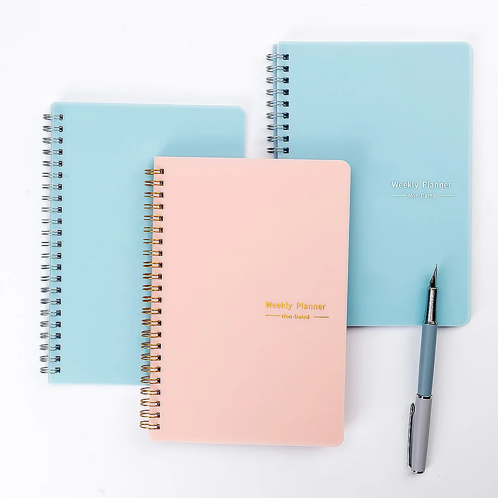Loose Leaf  Planner Notebook Goal Habit Tracker To Do List Schedule Agenda OrganizerJournal Notebook School Office Stationery