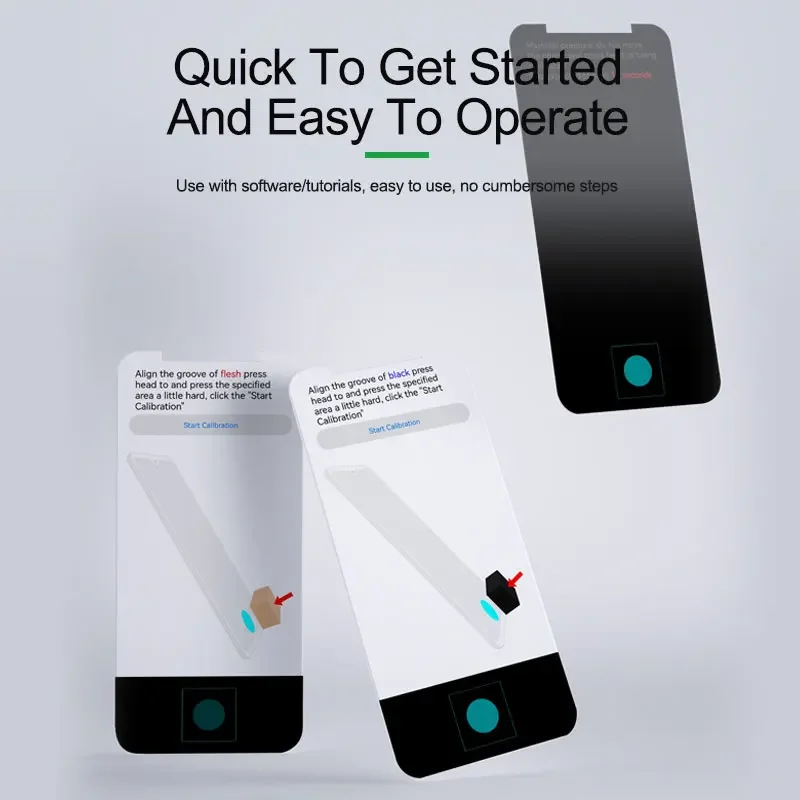 Relife RL-071B 4 в 1 оптический калибратор отпечатков пальцев быстрая калибровка
