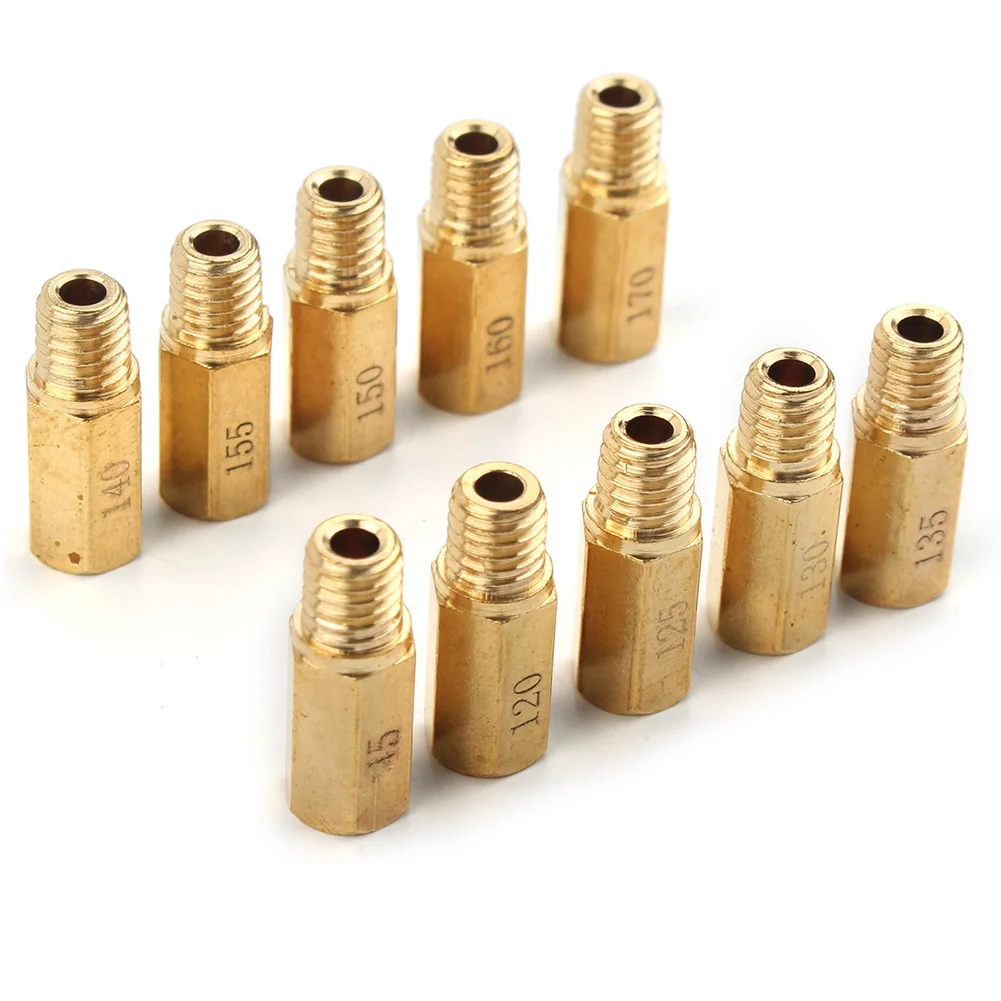 Мотоциклетный карбюратор Carb Main Jet для PWK Mikuni OKO Keihin KOSO # 120 125 130 135 140 145 150 155 160 170 10