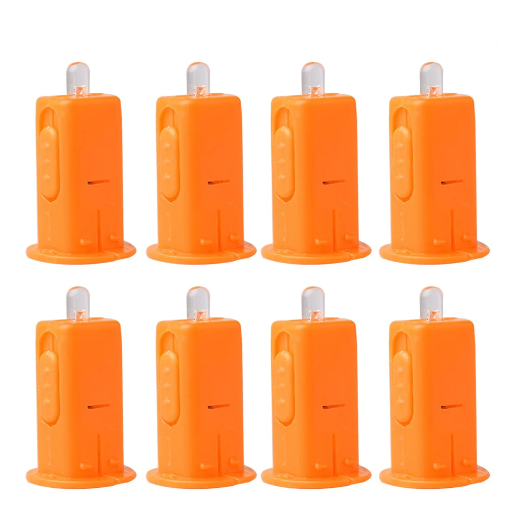 

12pcs Colorful Round Lantern Flameless Candles Flameless
