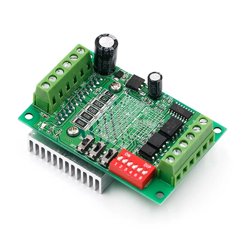 

TB6560 3A Драйвер шагового двигателя CNC, плата шагового двигателя, одноосевой контроллер, 10 файлов, плата контроллера двигателя