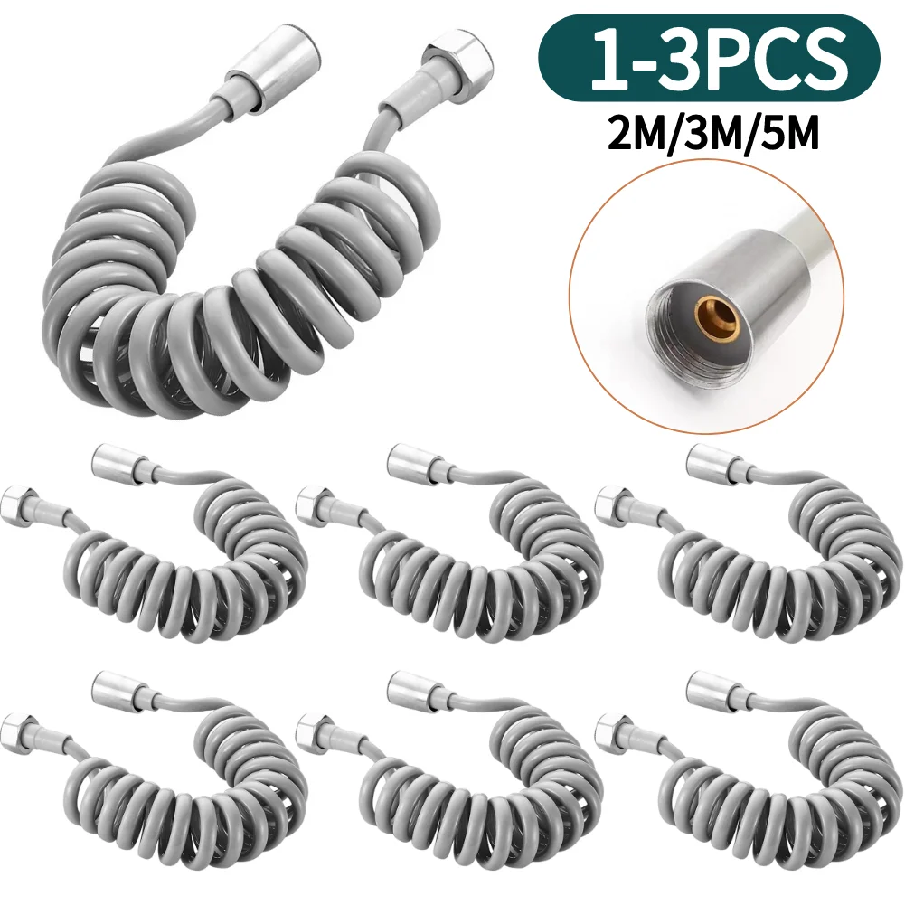 Душевой шланг VKTECH с мягким гибким пластиковым материалом для сантехнических