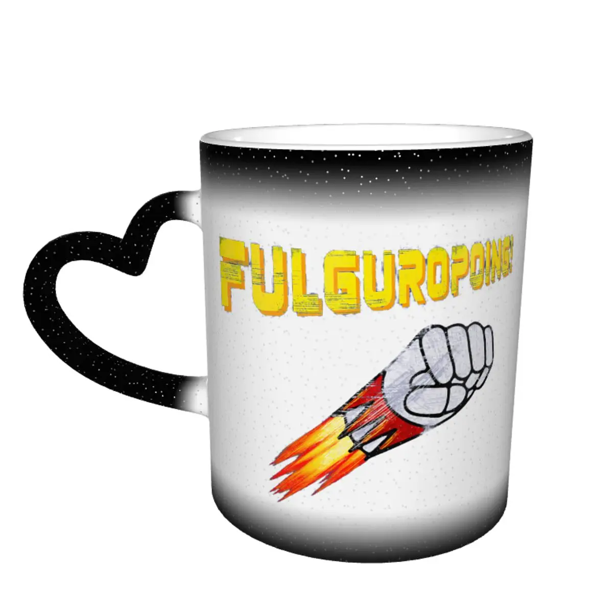 

Fulguropoing Goldoraks Color Changing Mug in the Sky Top Quality Ceramic Heat-sensitive Cup Humor Graphic R348 Coffee cups