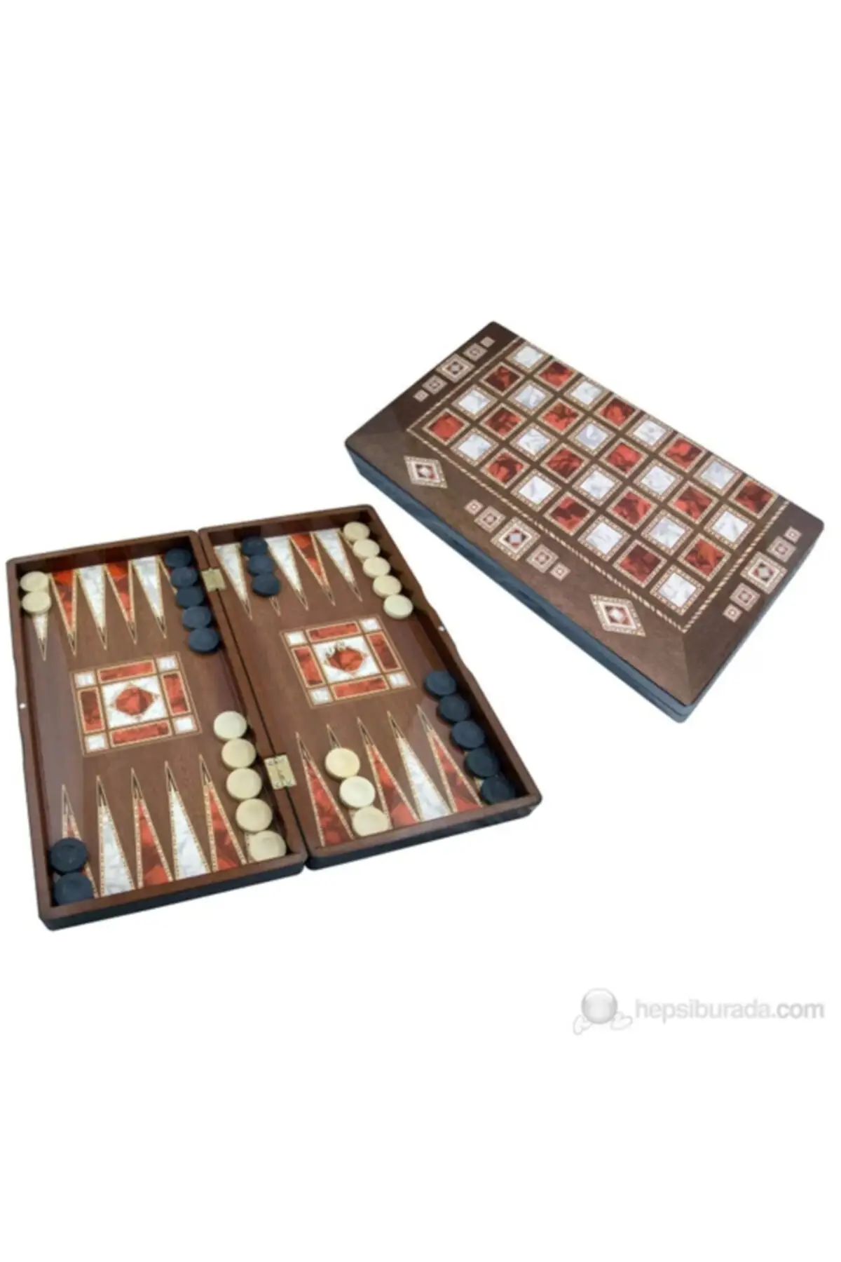 Polyester Pearl Plated Backgammon Checkers Set Big Boy Game Groups Hobby & Leisure Life