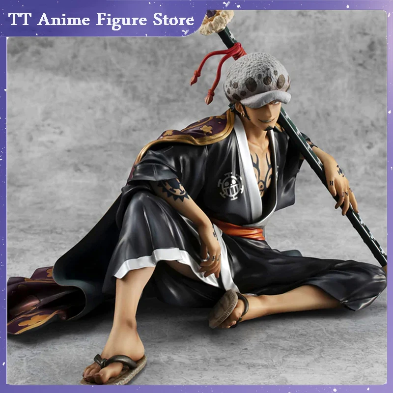 

One Piece Trafalgar Law Figure Anime Sitting Kimono Pop Action Figurine 13cm Pvc Model Decoration Statues Aldult Toy Gift