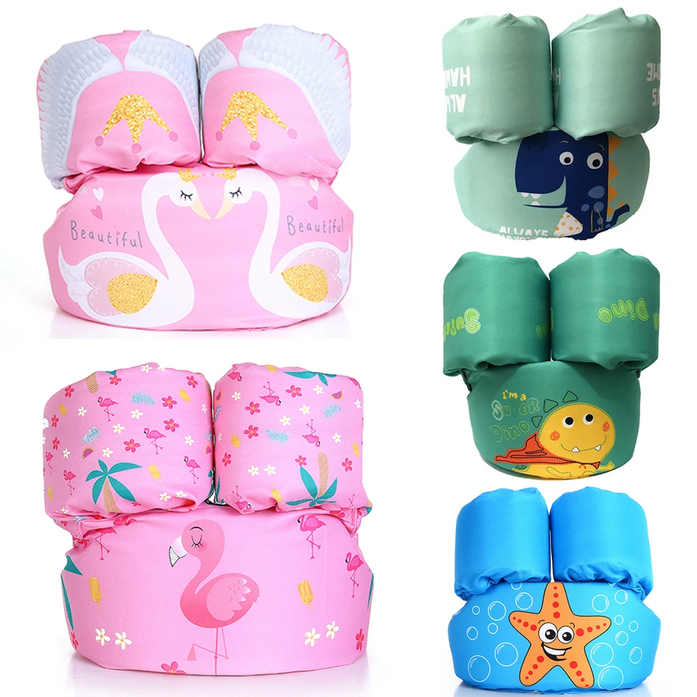 

Kids Swim Arm Rings Baby Life Jacket Floating Kids Safety Life Vest Children's Swim Puddle Jumper Arm Rings Vest form Foam Vest