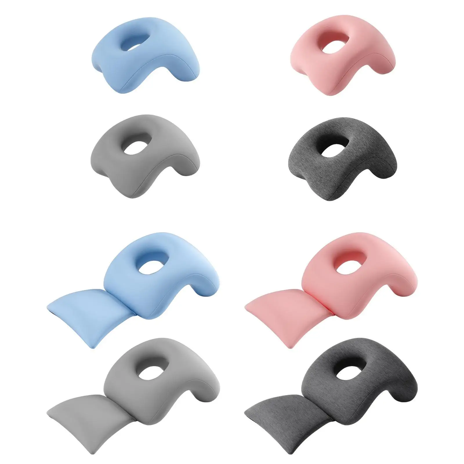 Подушка для сна удобное устройство подушка лица дизайн на молнии легкий