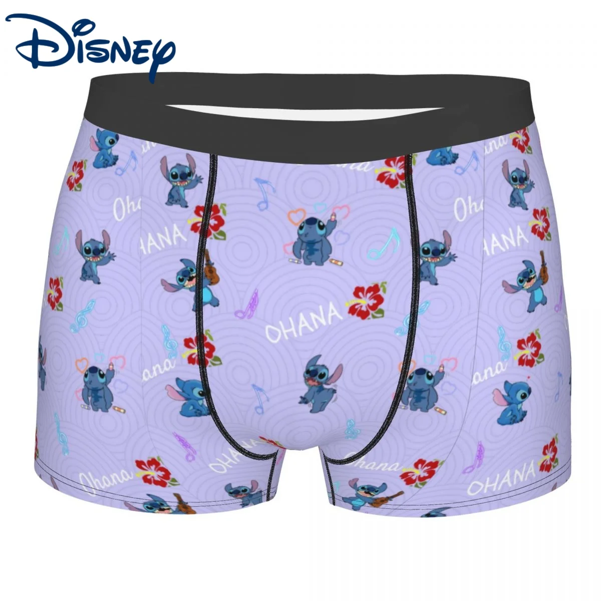 

Трусы-боксеры мужские мягкие с мультяшным принтом