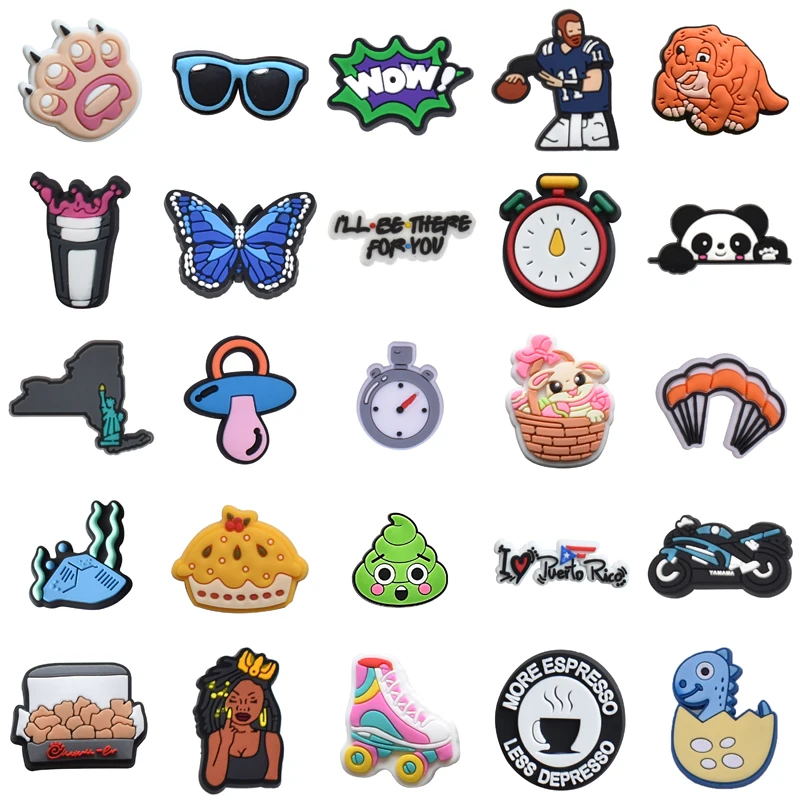 

Shoe Charms Set Jeans Girl Wholesale Bulk Para Pins Packs Shoes Accessories Men Gifts Women Charm Kids Decorations for Croc Boy