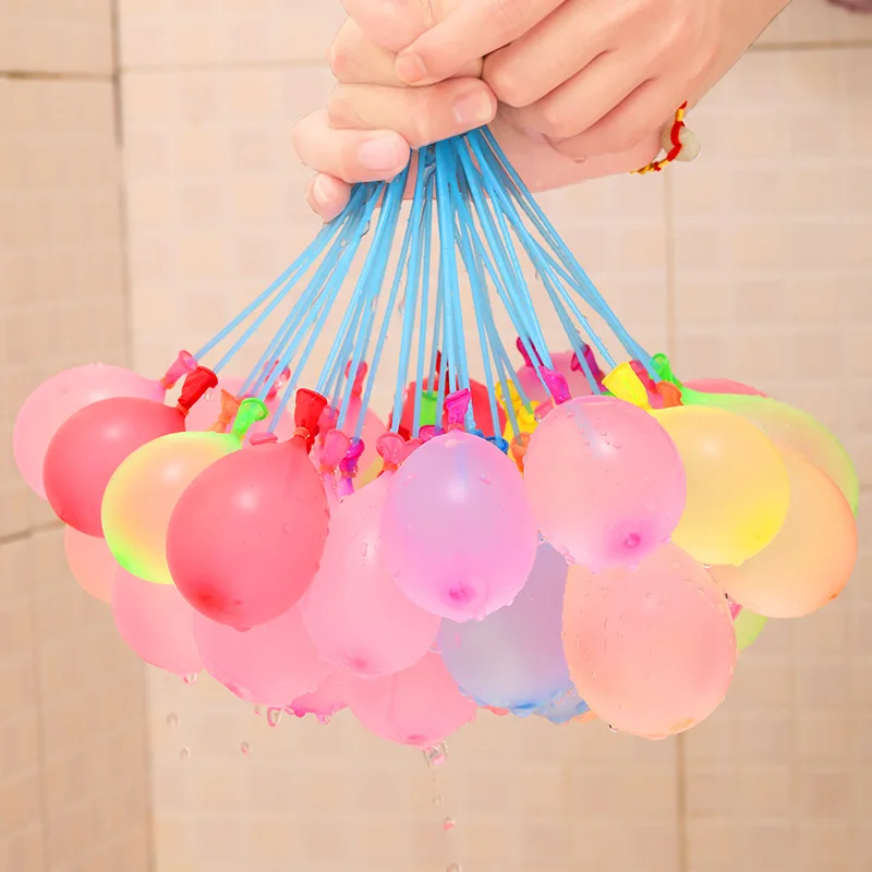 

37/111pcs Water Bombs Balloons Convenient Auto Sealing Balloons Summer Pool Party Water Fight Swimming Pool Children Toy