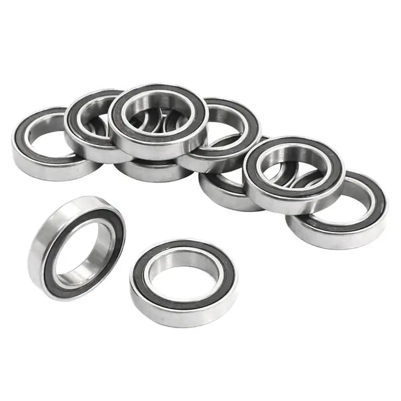 

10Pcs 6802-2RS 15X24x5mm Metal Shielded Sealed Deep Groove Ball Bearings