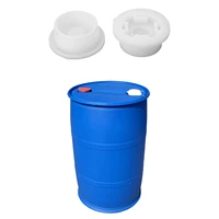 8pcs threaded bung caps weather resistance white plastic caps with anti leak gaskets for 200l drums and barrels most poly drums