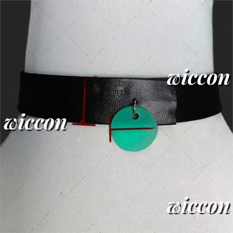 Dandadan Momo Ayase косплей парик реквизит 1 пара серьги клипсы ожерелье с подвеской на