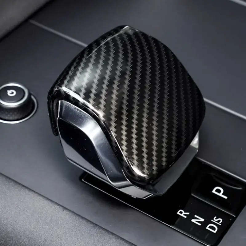 

Автомобильные аксессуары для Land Rover Discovery 5, Range Rover Sport Vogue, Velar, центральная крышка переключения передач, текстура из углеродного волокна, отделка