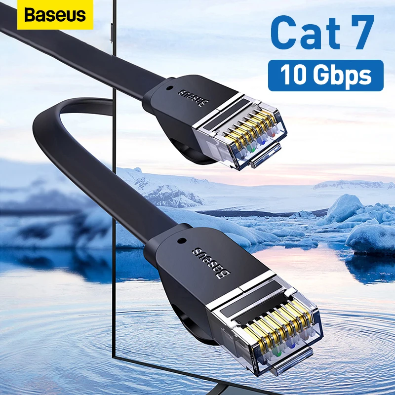 

Baseus Ethernet кабель RJ 45 Cat7 Lan кабель 10 Гбит/с STP сетевой кабель 1,5 м 2 м 10 м 15 м патч-корд кабель для ПК роутера ноутбука Cat 6