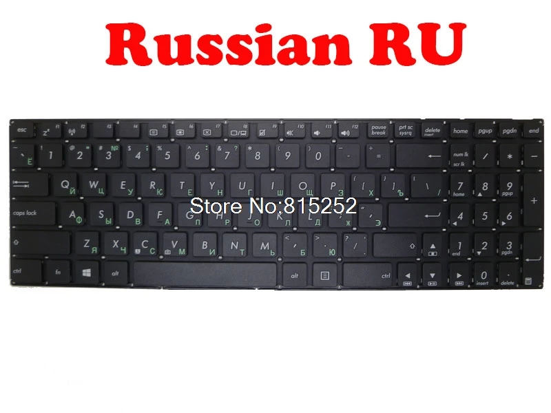 

Laptop Keyboard For ASUS X551 X551C X551CA X551M X551MA F551 F551CA F551MA 0KNB0-612ERU00 Russia/UK/US English