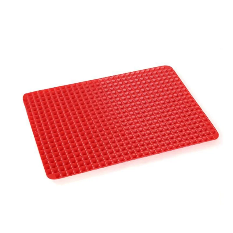 

Pyramid Multi-function Baking Tray High-temperature Resistant Silica Gel Grill Mat Microwave Oven Grill Mat Silica Gel Grill Mat