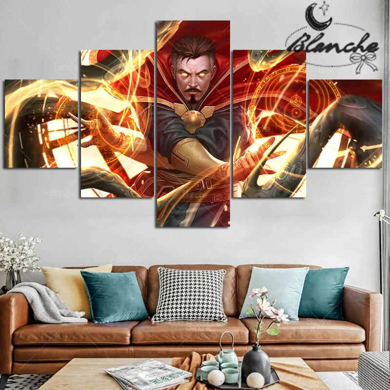 Набор для рисования на холсте комиксов Marvel Доктор странная магия 5 шт. | Живопись и