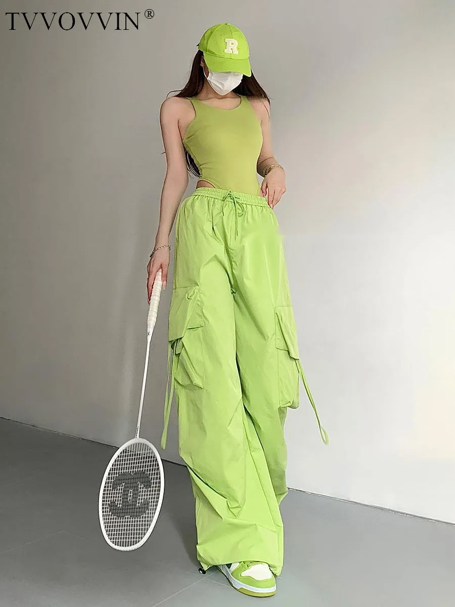 

Новинка 2023, комбинезон womпорайзер с высокой талией и допамином, женские широкие брюки с кулиской, леггинсы с высокой талией, прямые брюки EFYA