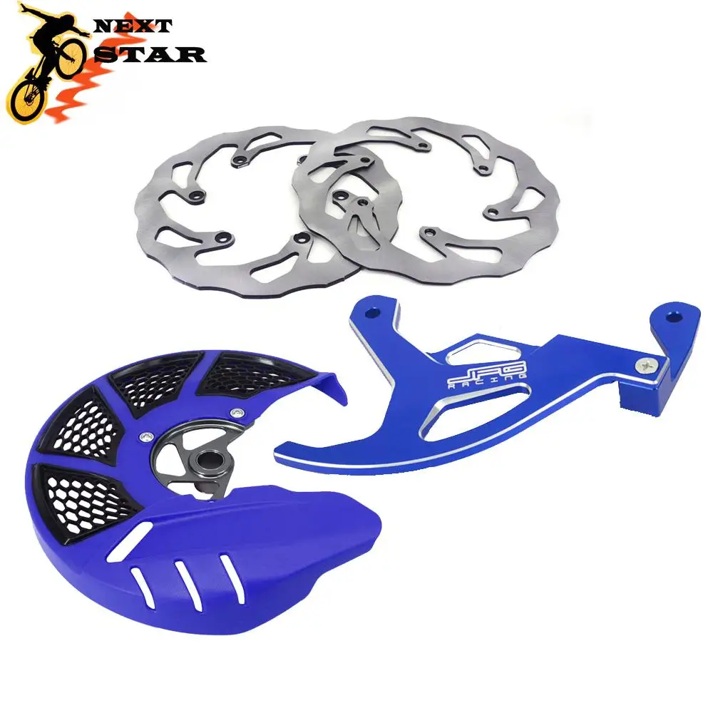 

Motorcycle Front Rear Brake Disc Rotor Guard Cover Protector Protection For YAMAHA YZ250F YZ450F 2014-2015 YZ250FX 2015-2016 YZF