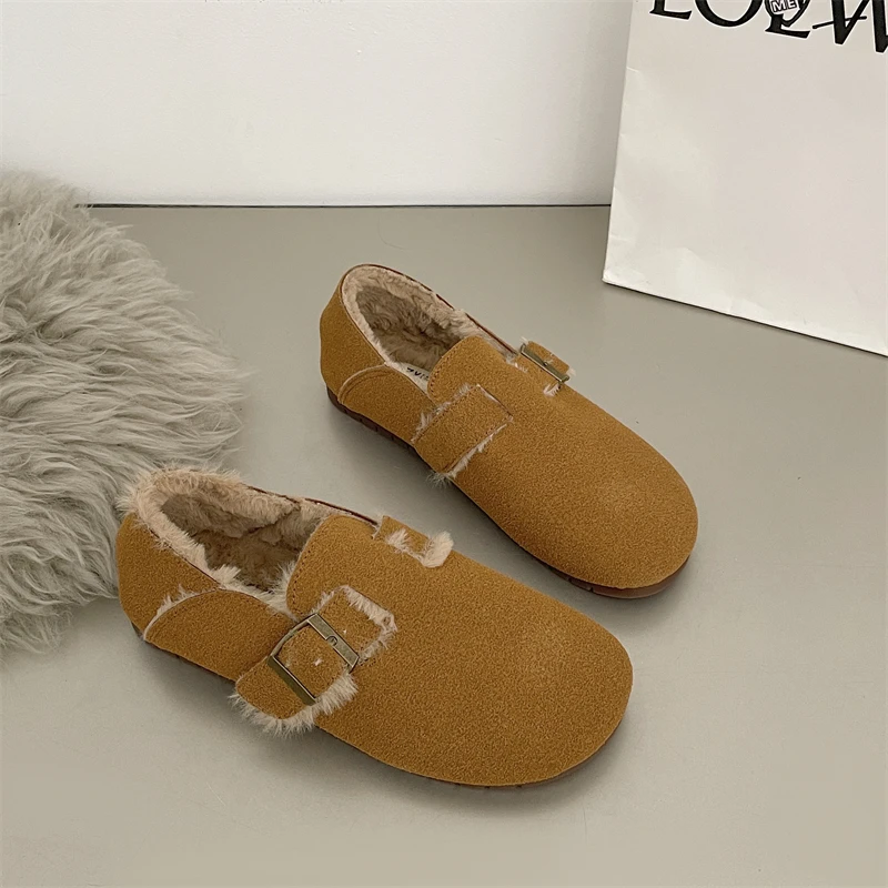 

Женская обувь, зима 2022, новая теплая хлопковая обувь для женщин, повседневная обувь, женская модная обувь без застежки, женская обувь