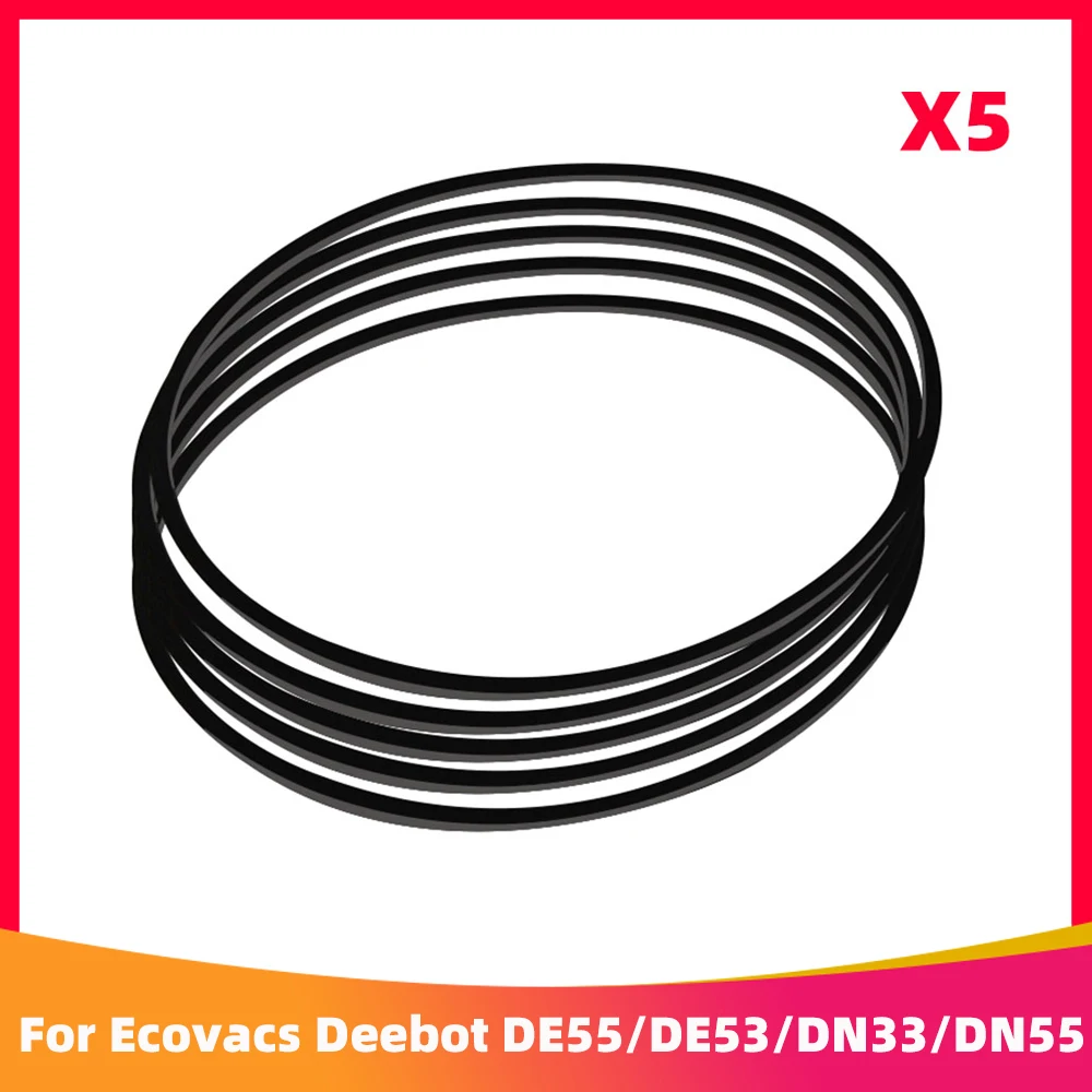 Replacement Ecovacs Deebot DE55，DE53，DN33，DN55 Motor Drive Belt for Robotic Vacuum Cleaner Parts Accessories