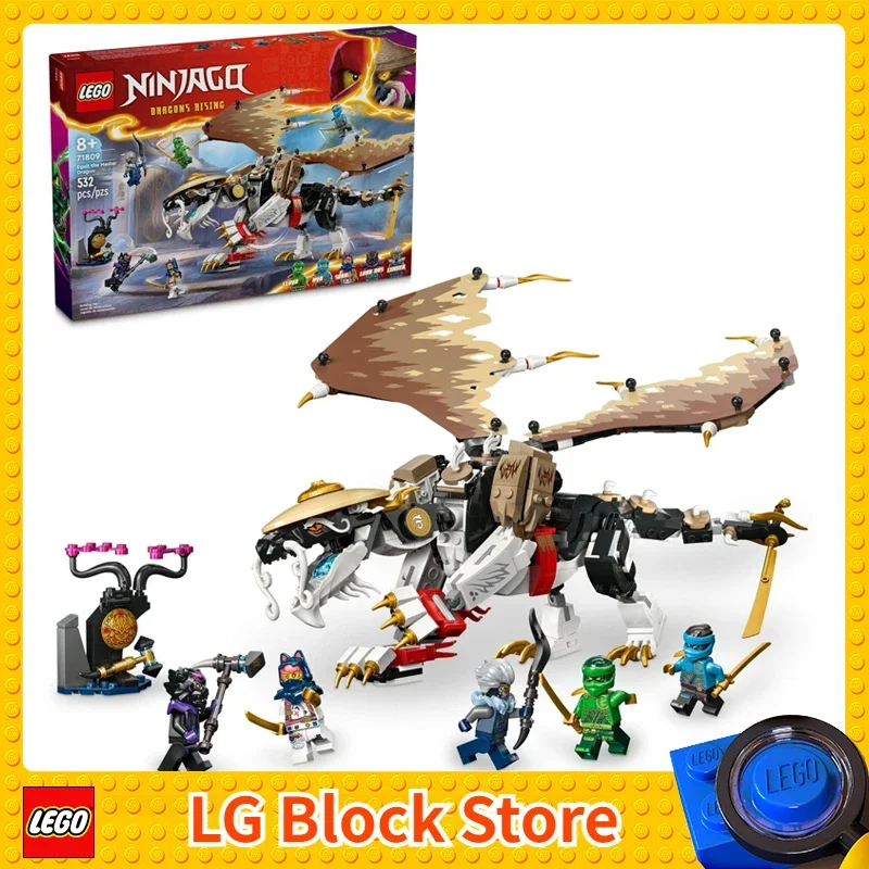 Экшн-фигурка LEGO NINJAGO Egalt Мастер дракон герой игрушка игрушечный Боевой набор с 5