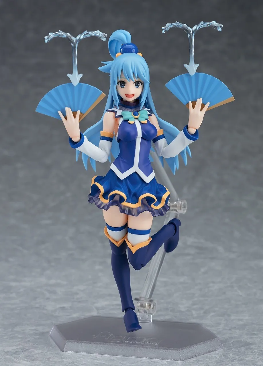 Фото Оригинальная фигурка Max Factory Figma # 399 Kono Subarashii Sekai Ni Syukufuki Wo! Коллекционная модель-фигурка Аква из аниме, подарок №3