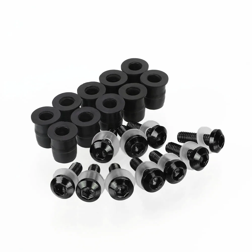 10 шт. 5 мм для YAMAHA MT10 MT-10 2017 2018 2019 2020 2021 2022 мотоциклетный болт на лобовое стекло