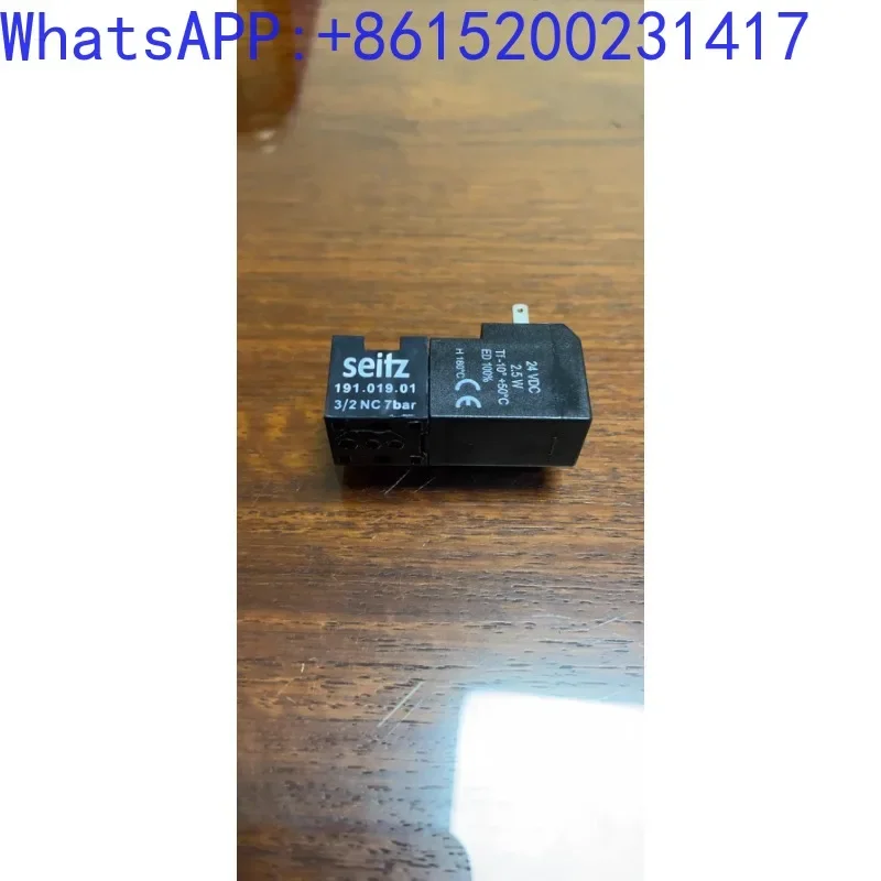 Seitz 191.019.01 3/2NC 7 бар 24 В постоянного тока 2 5 Вт электромагнитный клапан