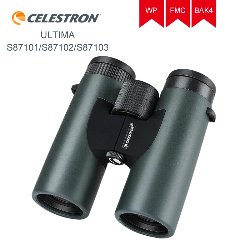 

Celestron S87101 S87102 S87103 ULTIMA Series HD Binoculars Waterproof（Nitrogen-filled） FMC Roof Structure BAK4 WP