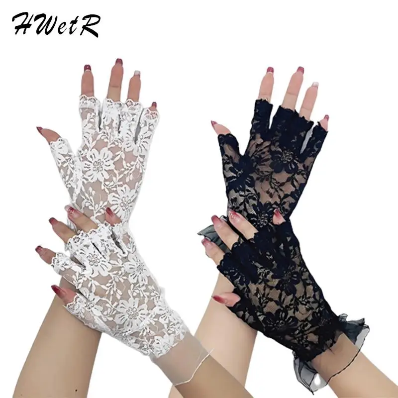 

Винтажный Браслет средневековая Женская фотография винтажное кружевное ручное украшение рукав для рук декоративное ажурное дизайнерское платье