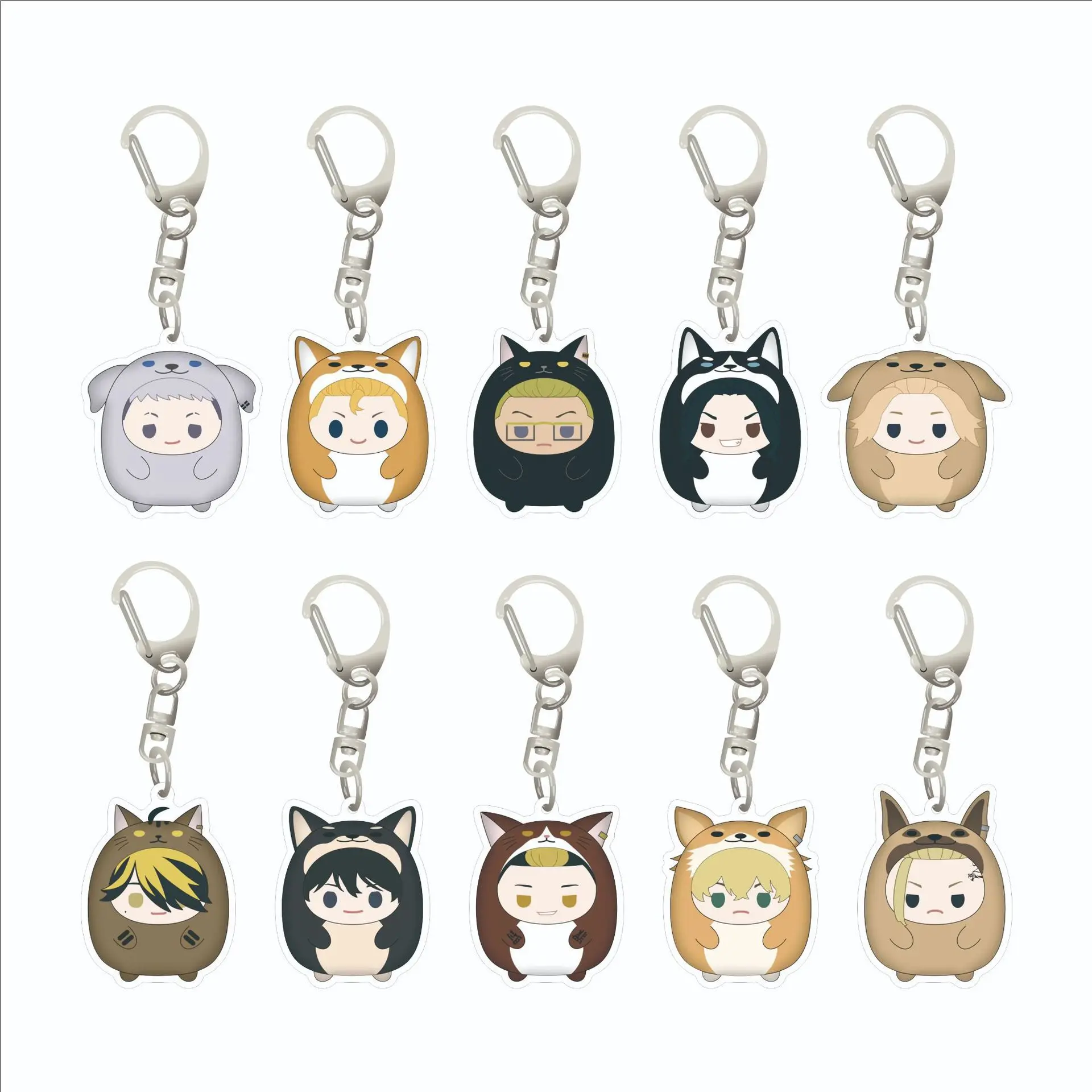 

Anime Tokyo Revengers Chifuyu Matsuno Ken Ryuuguuji Keisuke Baji Takemichi Hanagaki Takashi Mitsuya Acrylic Keychain Pendant