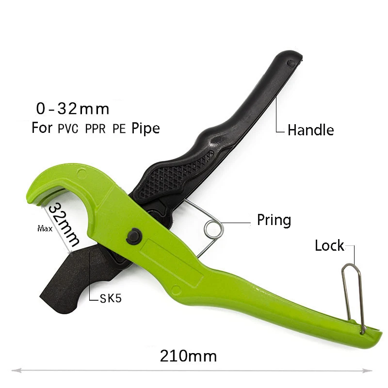 36 мм Быстрый резак для труб полипропиленовые ножницы плоскогубцы резки шлангов