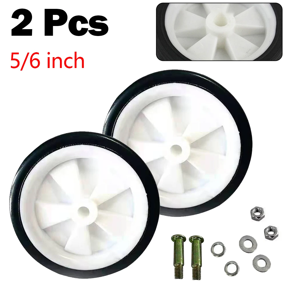 Casters Wheels Air Compressor Accessories Caster Wheels 5-6in Shock Absorption Non-slip Silent Wheels