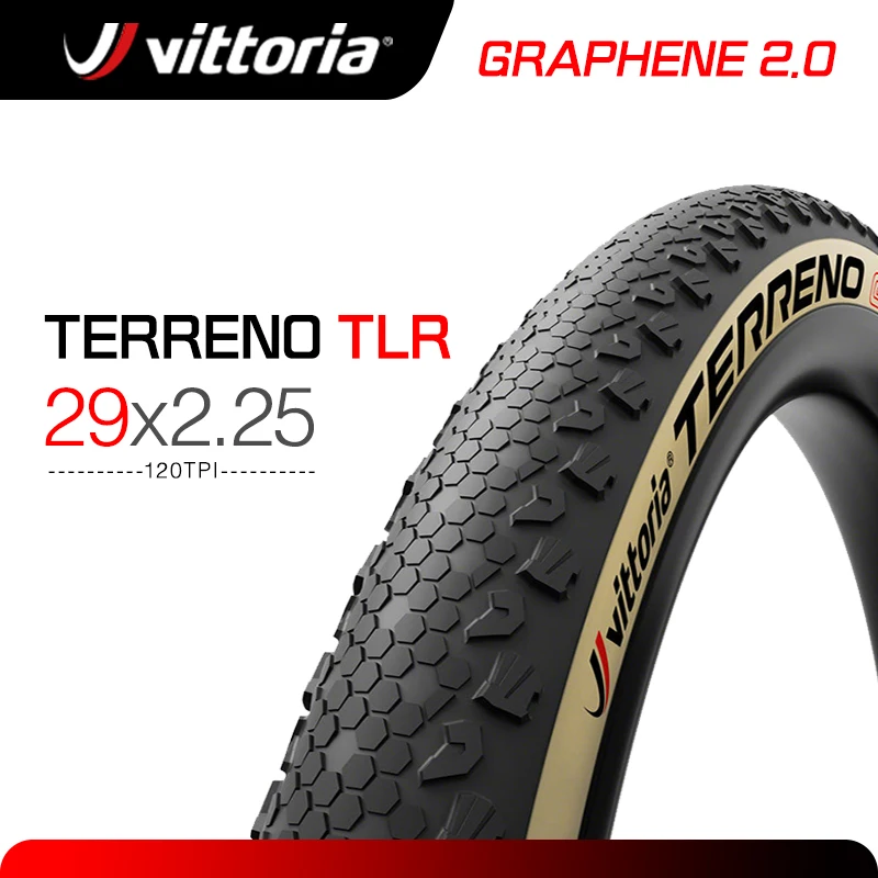 Vittoria Tires Terreno XC-RACE 29 MTB Tire 29 x 2.25 Tubeles