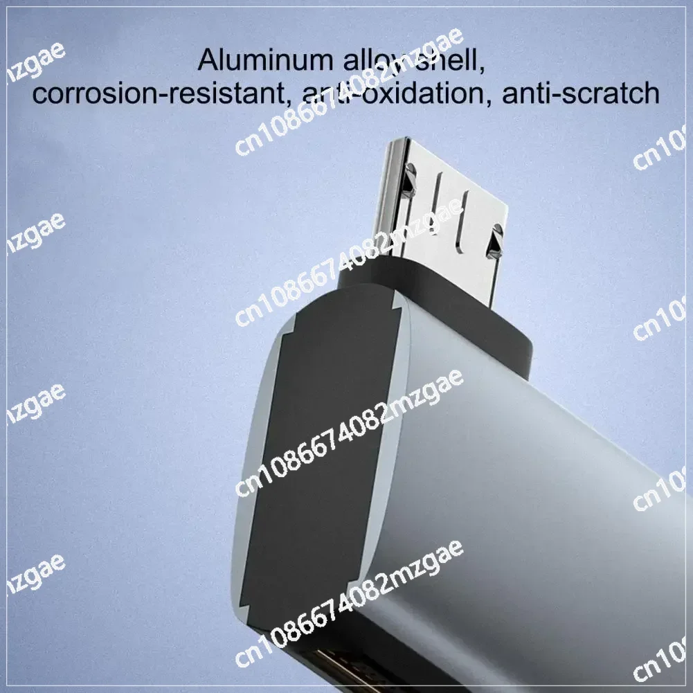 Кабель-адаптер OTG 4K угол 90 градусов питание от микро USB для телевизора планшета Fire