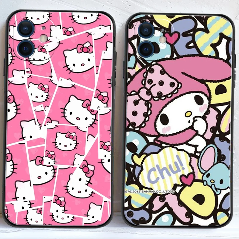 

Hello Kitty 2022 Phone Cases For iPhone 11 12 Pro MAX 6S 7 8 Plus XS MAX 12 13 Mini X XR SE 2020 Carcasa Coque Funda