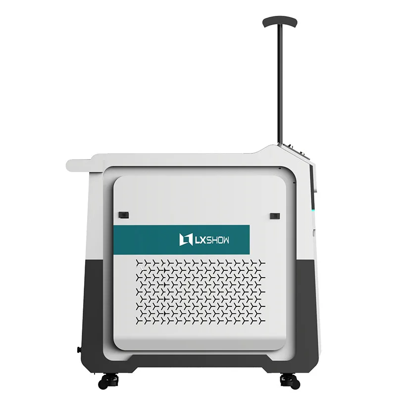 Высокое качество и новейший дизайн 1 кВт 2 ЧПУ непрерывная Лазерная Очистка для