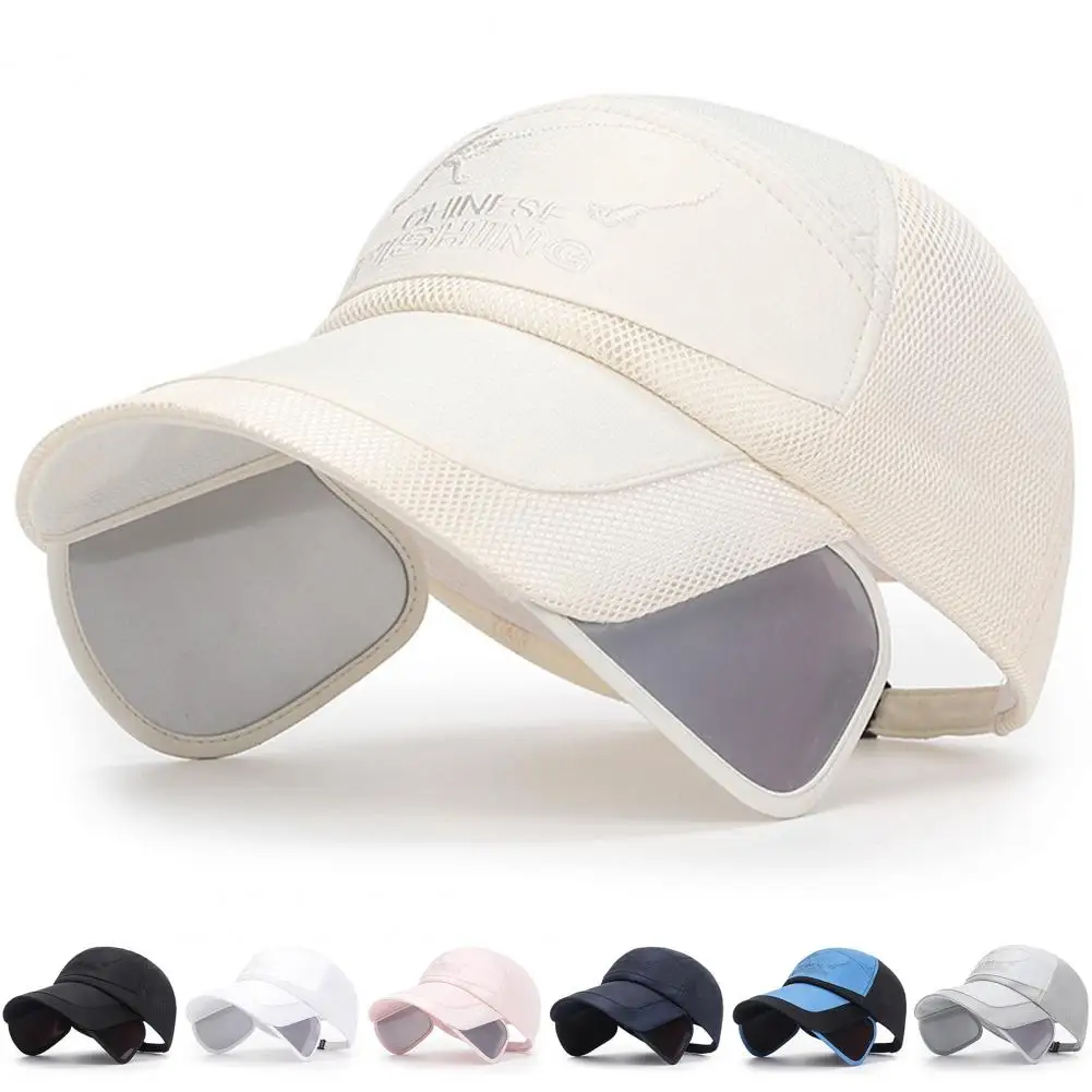 

Men Hat Practical Adjustable Decorative Headwear Summer Fishing Hiking Outdoor Sun Hat Outdoor Supply