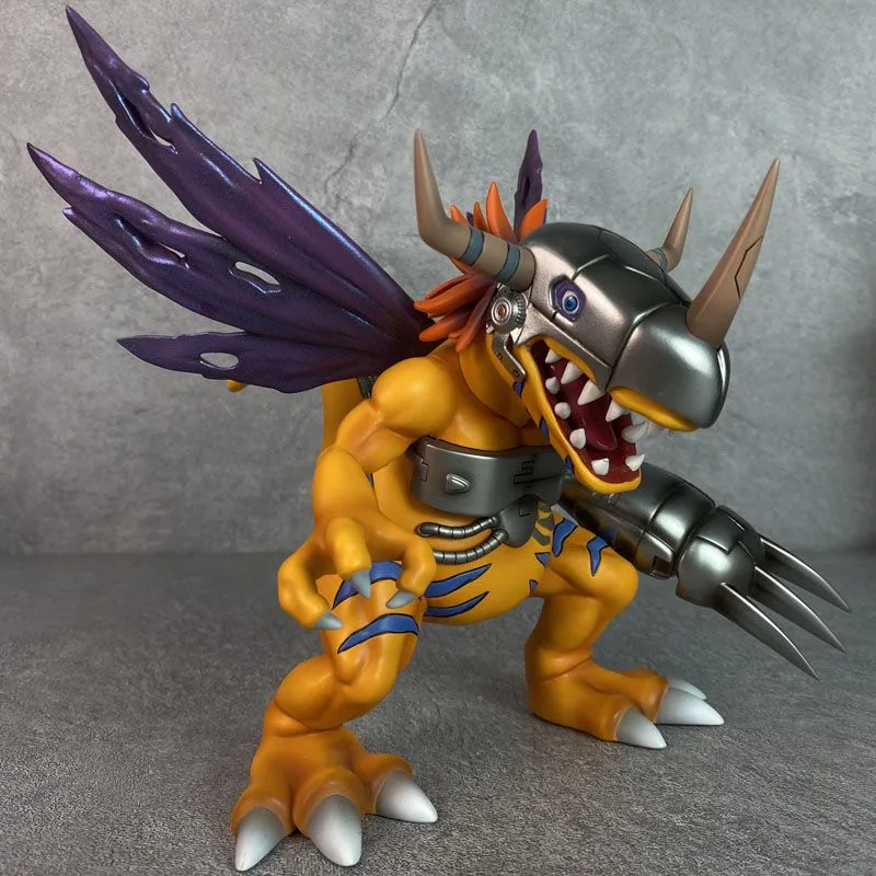 Фигурка Digimon MetalGreymon, коллекционная модель Digital Monster из ПВХ, аниме-статуэтка, украшение для рабочего стола, подарок для фанатов (art.: 3920db85fa437) - 3920db85fa437