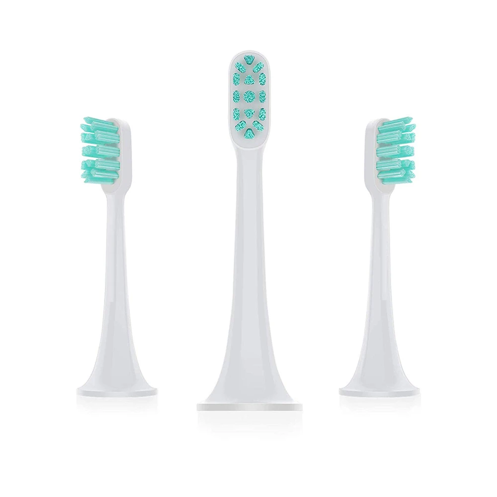 Cabezales de cepillo de dientes eléctrico, cabeza de cepillo de dientes eléctrico para adultos, ultrasónico 3D, de alta densidad, para Xiaomi Mijia Sonic, material de plástico
