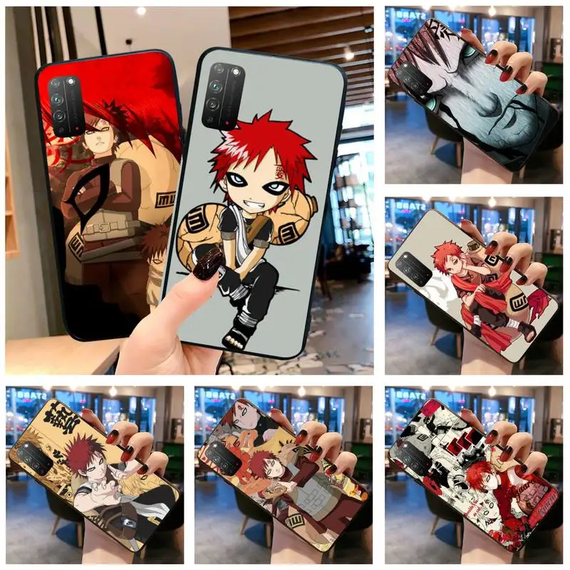 

Naruto Gaara Anime Phone Case For Huawei Honor 70 60 50 30 20 10 9 9X V30 Pro Lite View