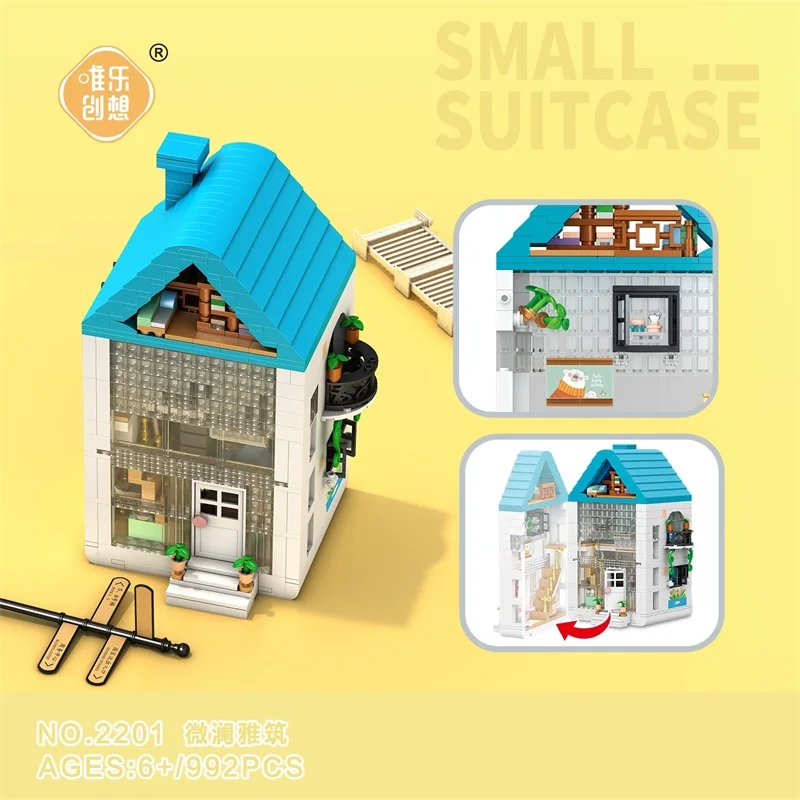 Блочный конструктор Brinquedos &quotКрасивый замок принца&quot