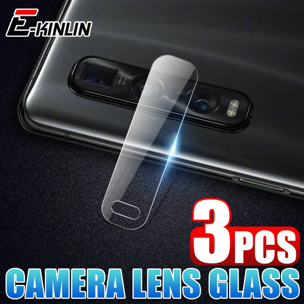 

Прозрачная защитная пленка для объектива задней камеры 3 шт./лот, прозрачная защитная пленка из закаленного стекла для OPPO Find X3 X2 Pro 5G Neo Lite