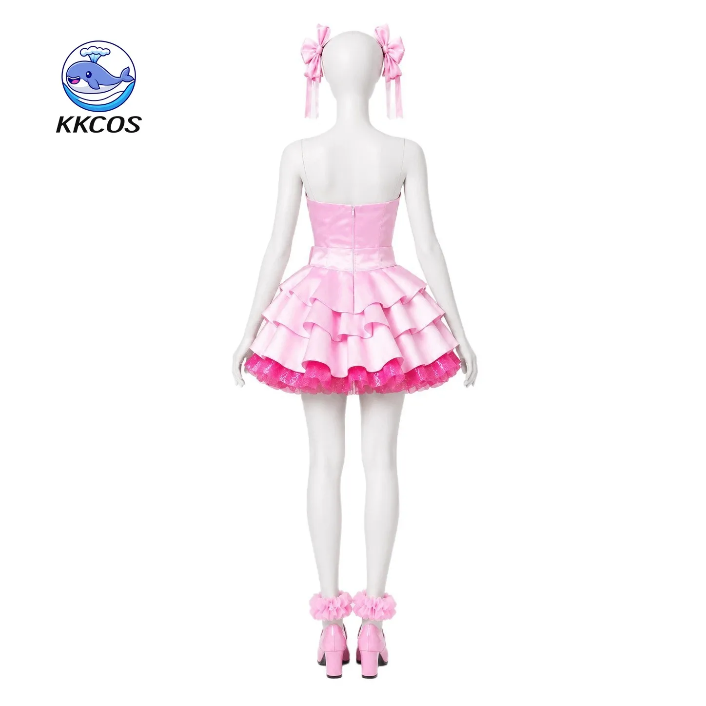 KKCos Alien Stage ‌   Костюм для косплея ZOMST Mizi, розовое женское платье MIZI, сценический наряд в стиле аниме, карнавальный костюм для Хэллоуина (art.: 3920dbdbb49da) - 3920dbdbb49da