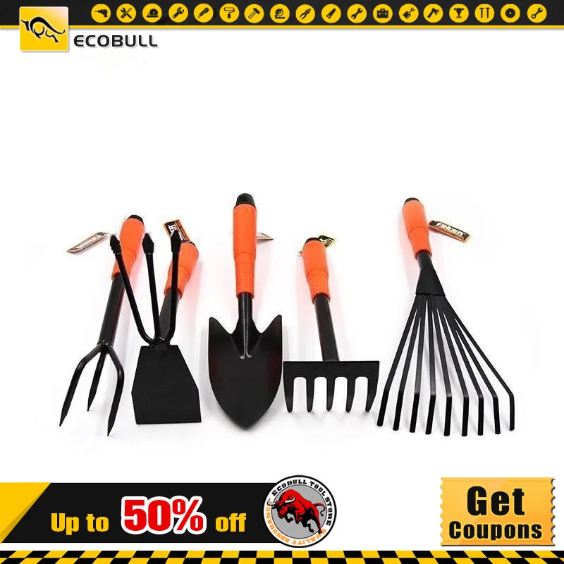

Garden Household Tool Handheld Flower Hoe Grass Shovel 3/5/9 Claw Rake Multipurpose Potted Plants Transplant Hand Tool