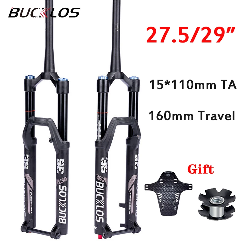 

Вилка для горного велосипеда BUCKLOS, 160 дюйма, 110 х15 мм